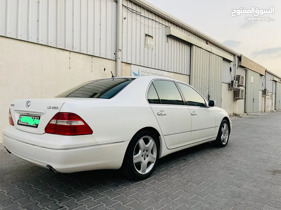 لكزس LS430 وارد موديل 2006 لون أبيض/ بيج 19000 قابل للتفاوض