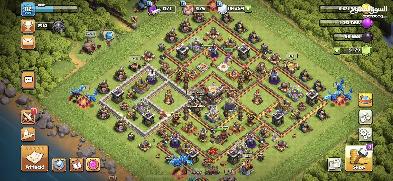 Clash of clans account
