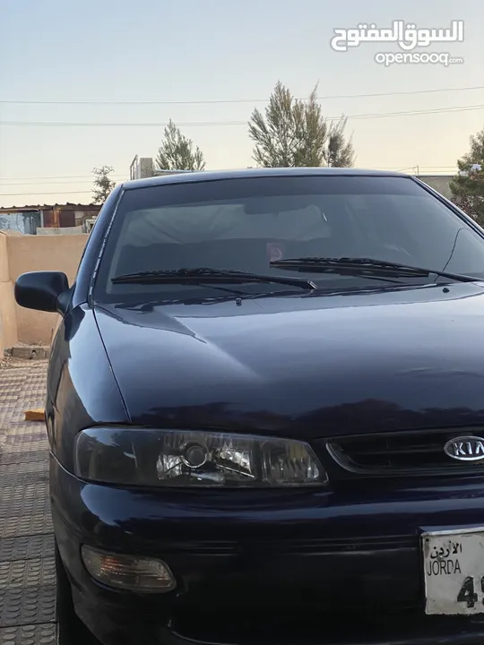كيا سيفيا موديل 1994محولة 1996 للبيع  مرخصة سنة ومدهونه جديد ومعموللها صيانه