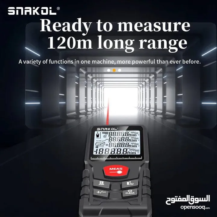 هل سئمت من القياسات اليدوية غير الدقيقة والمستهلكة للوقت؟ نقدم لك   متر الليزر الرقمي الذكي