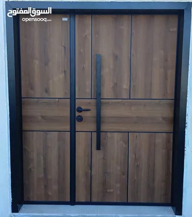 أبواب خشبية خارجية فخمة
