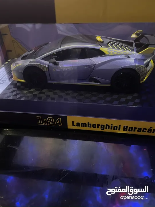 مجسم لسياره  mustang GT 500 & Lamborghini huracan sto