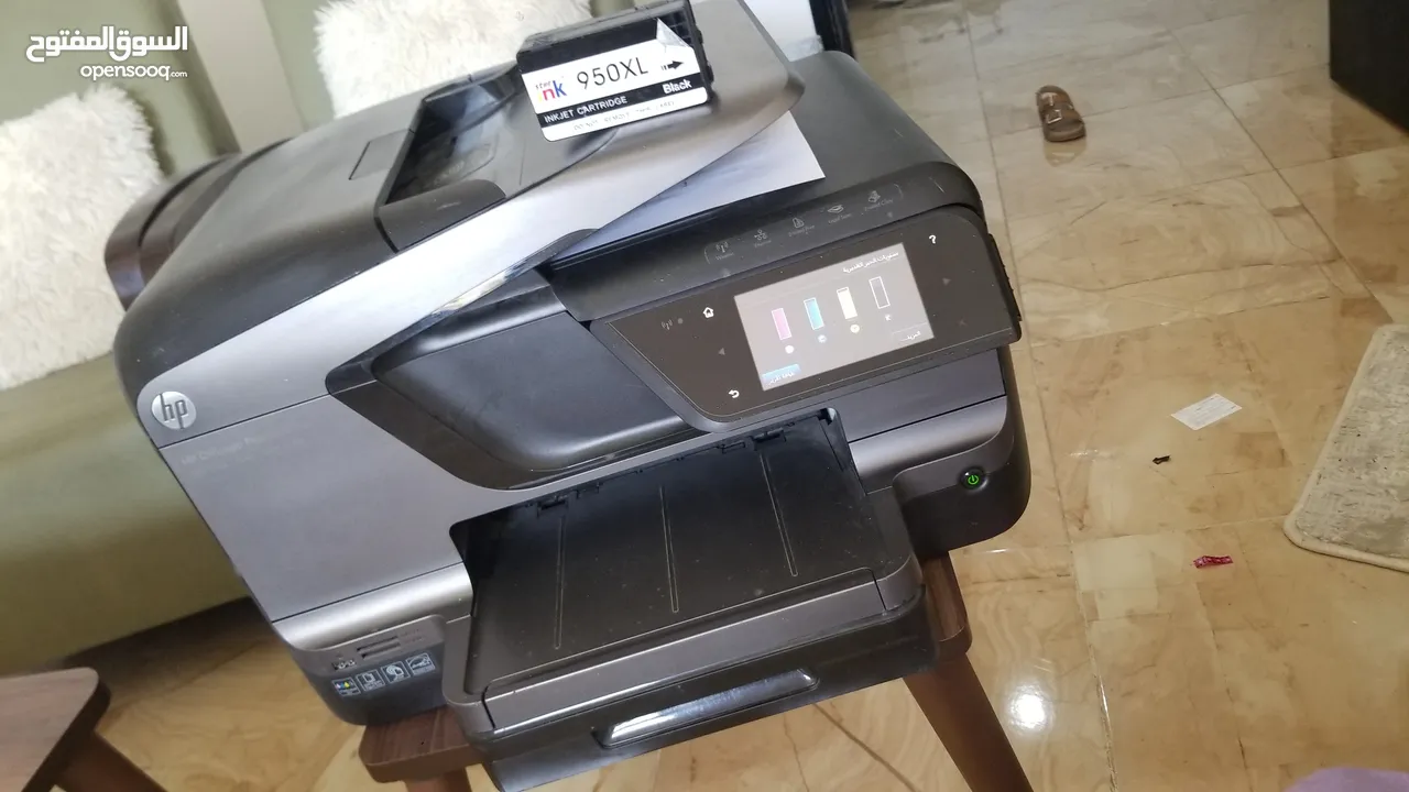 طابعة ملونة ممتازة مع سكانر وفل حبر ويرلس وفل مواصفات