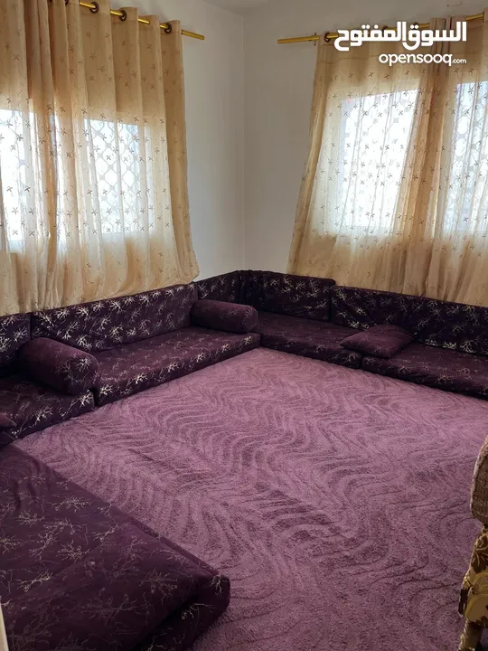 شقة مفروشة طابق ارضي للايجار