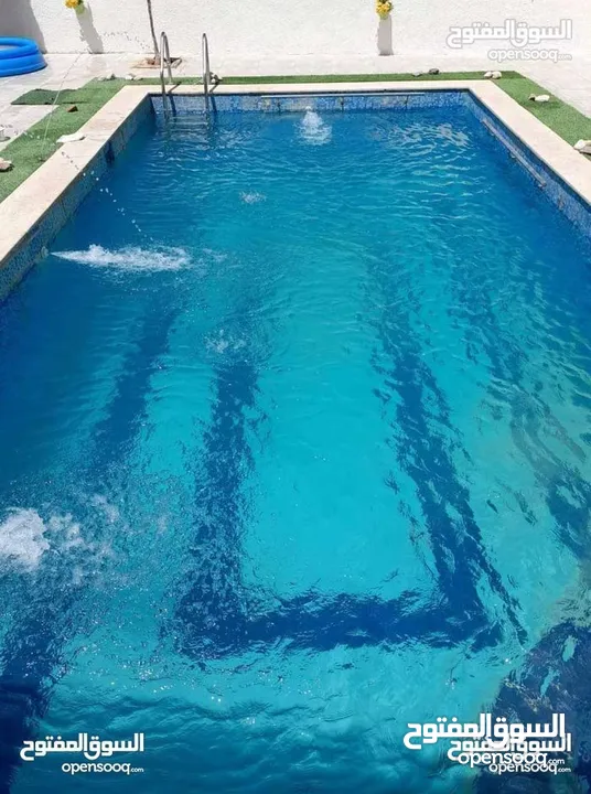 شاليه فاخر اطلالة رائعه جرش سعر مغري