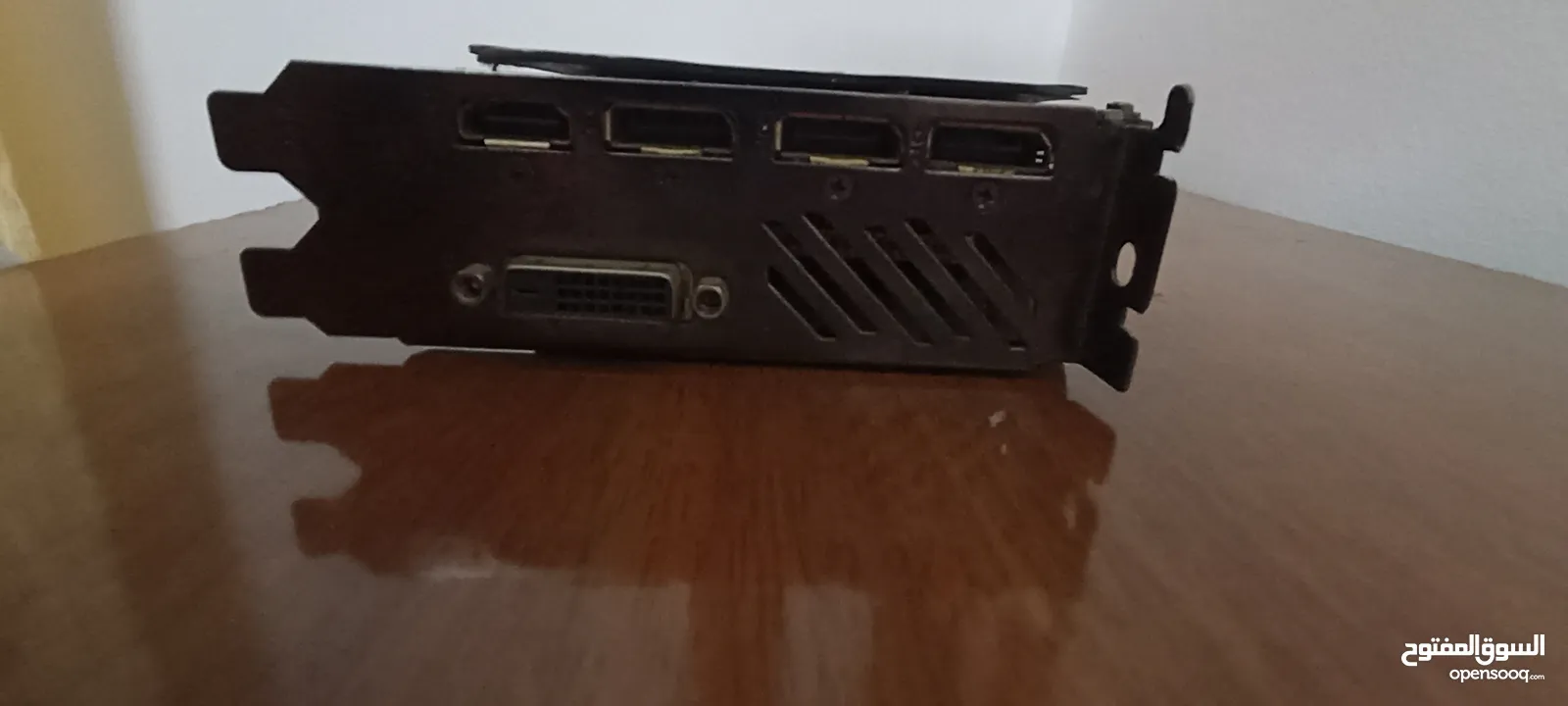 كرت شاشه580 8gb مستعمل ولكن الجي بي يو تالف قابل للتصليح