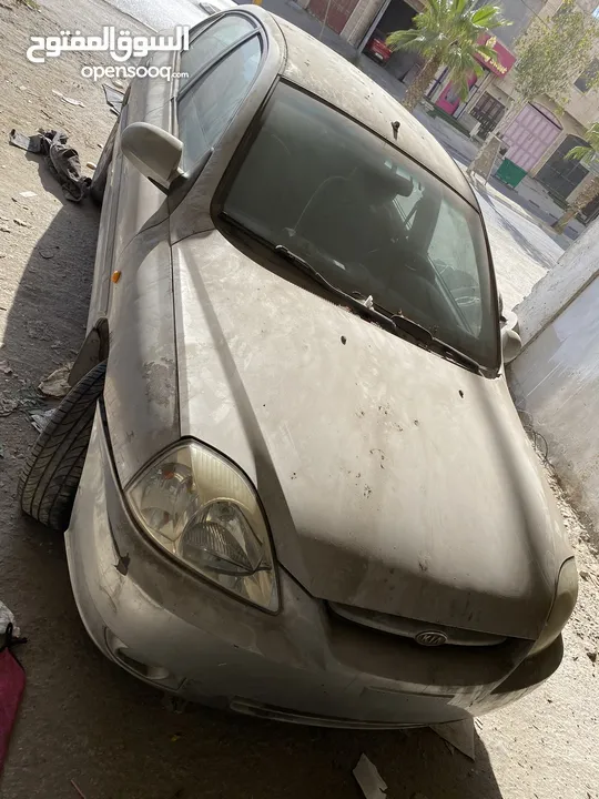 كيا ريو 2003 شطب للقطع 2400 شيكل