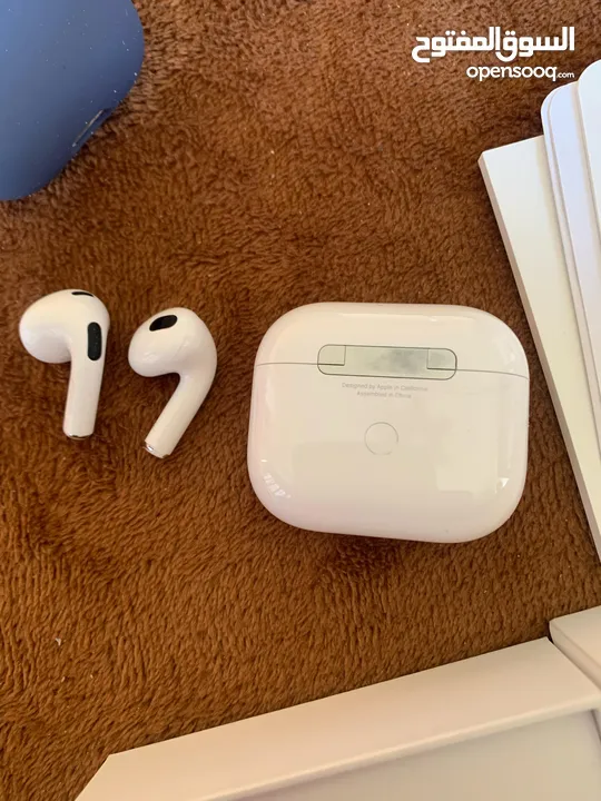 airpods 3 اصليه استخدام أسبوعين فقط