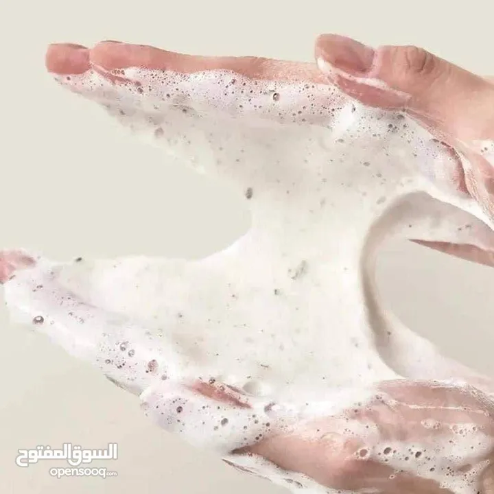 غسول انوا الرغوي للتنظيف العميق للمسام  رغوة تنظيف عميقة للمسام بمستخلص هارت ليف توفر تنظيفاً