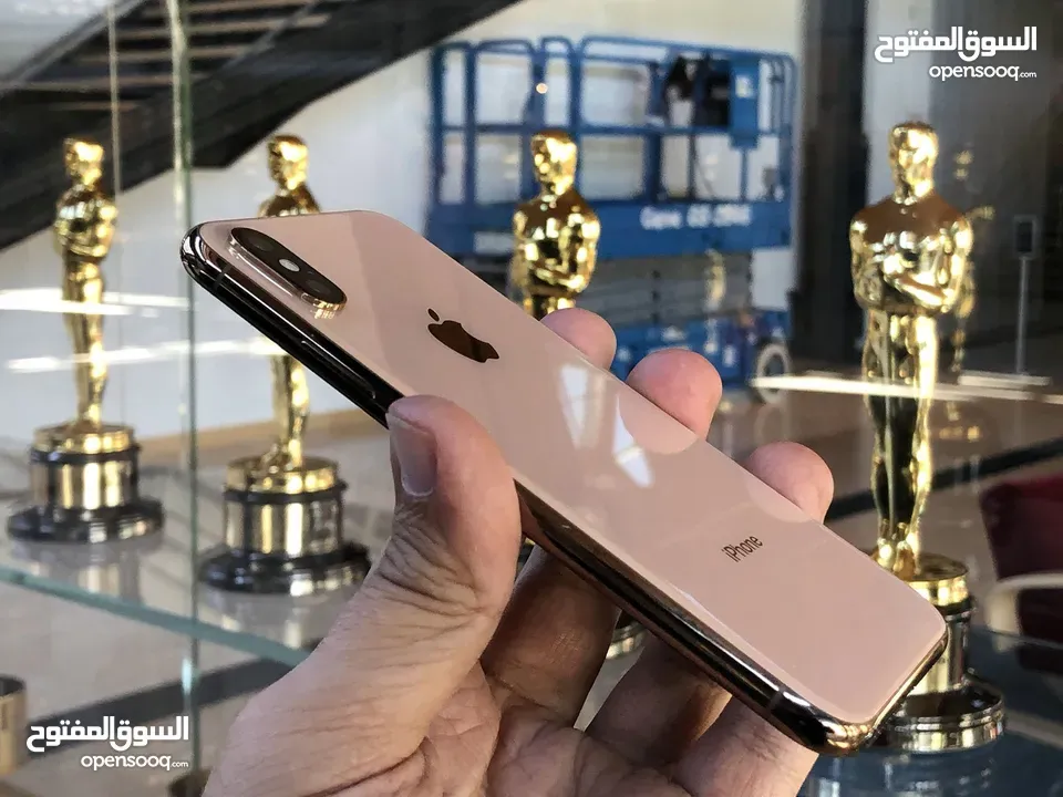 iPhone X MAX 512GB آيفون اكس ماكس مامفتوح من الباكيت NEW BOX GOLDEN