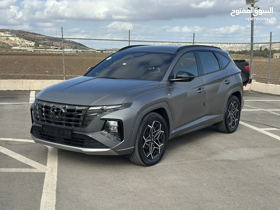 هونداي توسان N-Line    2023/ فل الفل بدون فتحة سقف بانوراما  فل مسكر