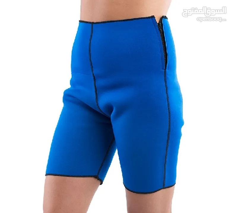 شورت تنحيف و حرق الدهون دبل فيس الحراري يغطي الارداف و البطن شرت التنحيف للرجال و النساء مشد مشدات