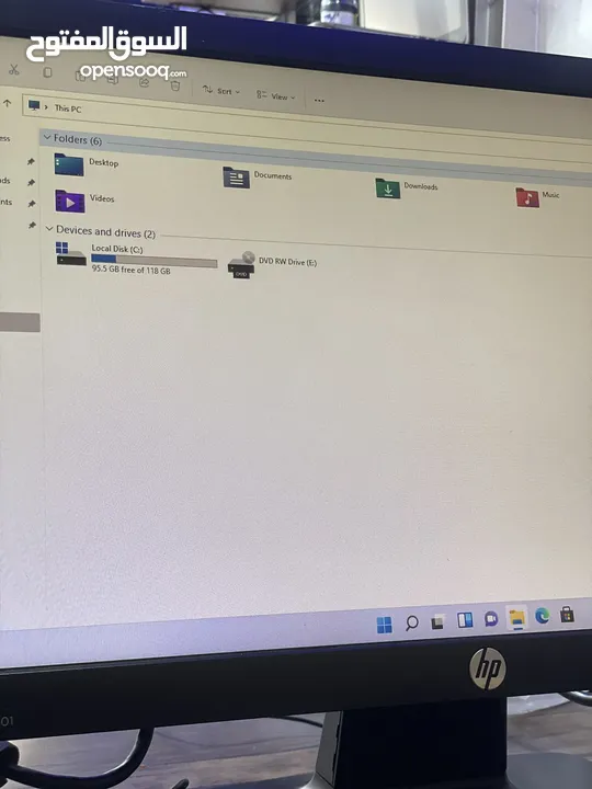 PC HP Core i7 جيل رابع  مع شاشة كامل مكمل قوي و عملي أمريكي اصلي