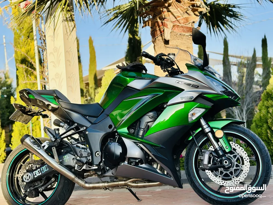 كوازاكي Z1000SX بحالة الشركة بأقل سعر بالاردن