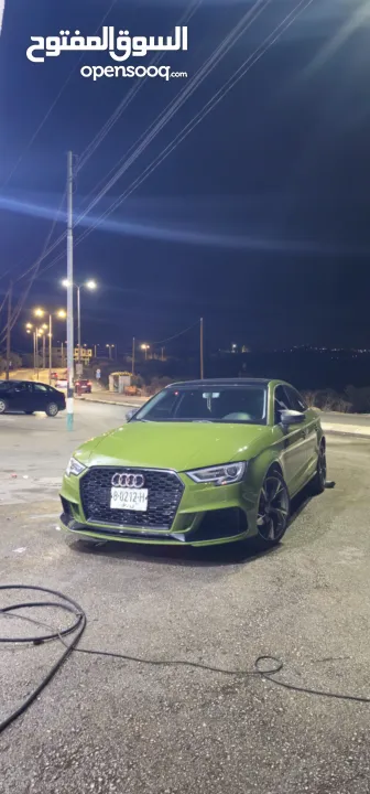 بالنايلون 2016 Audi A3 sedan kit RS3 2020