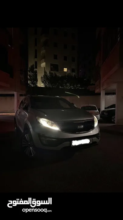 كيا سبورتاج 2015 في الرخصة فل ما عدا فتحة فحص ممتاز  اقتصادي جدا