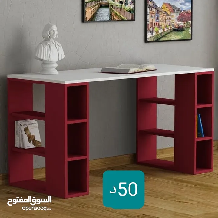 مكتب دراسة مميز قياس 120سم عدة موديلات وألوان