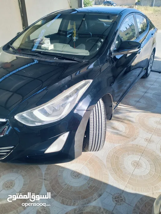 Hyundai Elentra 2016 هيونداي النترا 2016 فحص  كامل بحالة الوكالة بسعر 8200 قابل للتفاوض بعد المعاينة