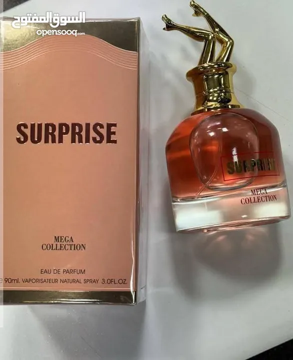 عطر سبرايز SURPRISE النسائي حجم 90 مل – إصدار Mega Collection   عطر يخطف الأنفاس لكل امرأة