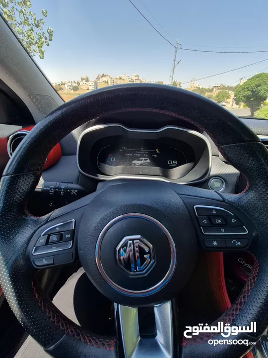 سيارة MG zs trophy مميزة جدآ بحالة الوكالة للبيع  استعمال سيدة  تيربو بنزين  صيانة دائمة بوكالة MG