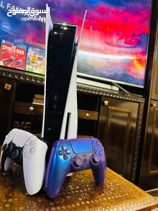 Playstation 5 Fat Blueray  بلاستيشن 5