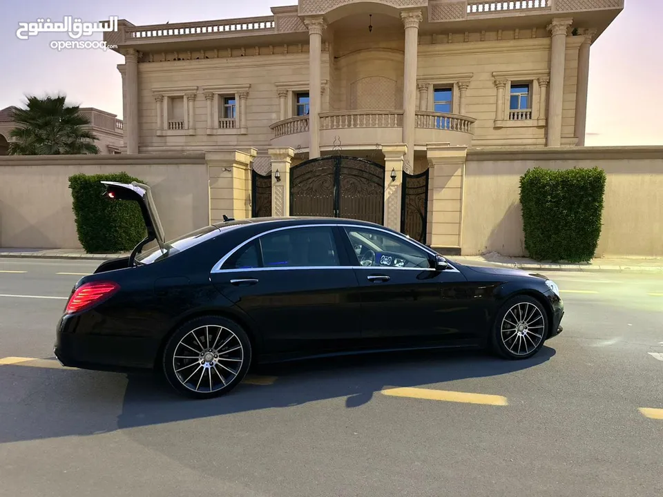 نقدم لكم مرسيدس للبيع 2014AMG 400 S فل كامل طلبيه خاصه  موصفات 500 S السيارة جفالي وصيانة منتضمه بال