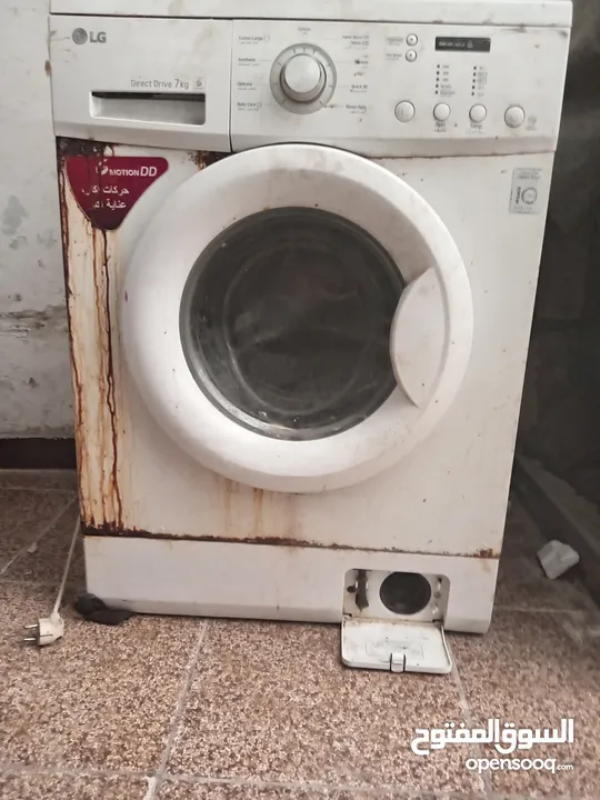 غساله اتوماتيك بحاجه صيانه بسيطه