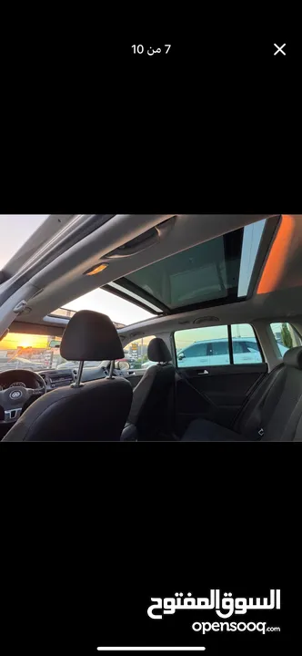 تيجوان فل اضافات مع بانوراما بنزين بيع او بدل