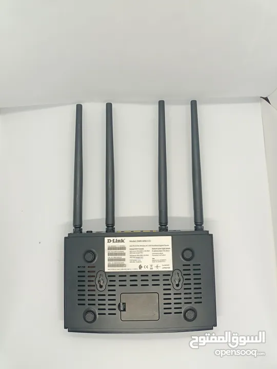 #راوتر #4G+ #دي_لينك #D-LINK سرعة 1200 2.4 & 5G-CAT6 مشغل جميع الشبكات أبو يزن راوتر