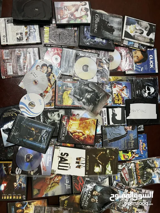 مجموعة سيديات للبيع افلام و بلايستيشن و xbox