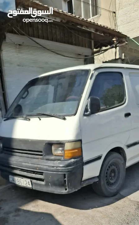باص  تويوتا هايس للبيع في اربد.