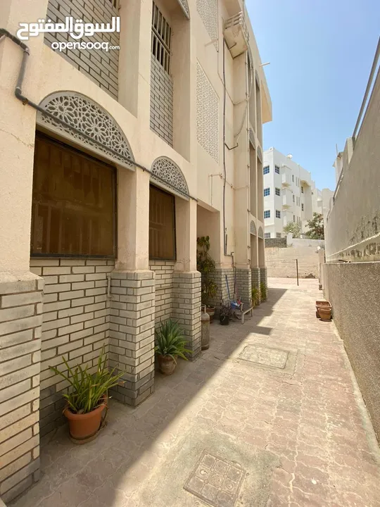 Ground floor flat in a building near Qurm park