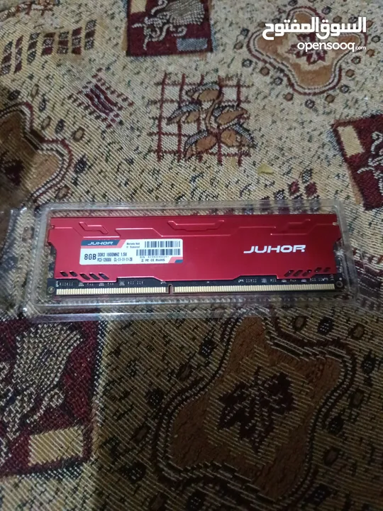 قطعه رام 8GB DDR3 غير مستعمل قابل لا بدل بي 8GB DDR4  قابل لا التفاوض