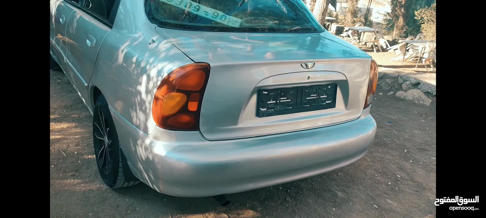 سيارة دايو لانوس موضيل 2002 موتور 1600 السيارة لعبة بالنايلون منفولة جديد مش ناقصها غير الصلاة ع نبي