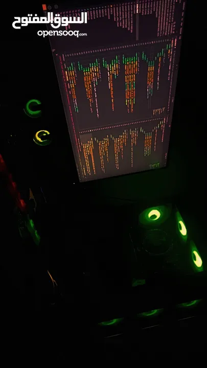 جهاز كمبيوتر للألعاب بحالة ممتازة مع شاشة - Core i5 و GTX 1060