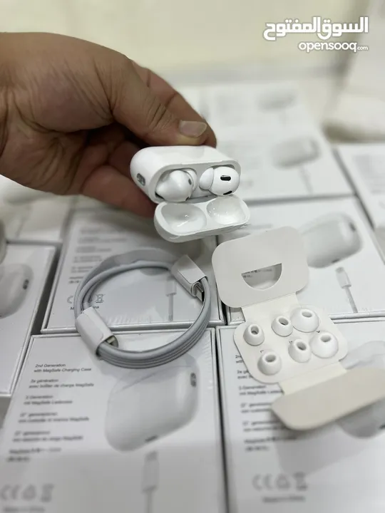 ماستر هاي كوالتي Airpods pro 2 مع    كفر هديه مكاننا بنفس مجمع 113     تخييل