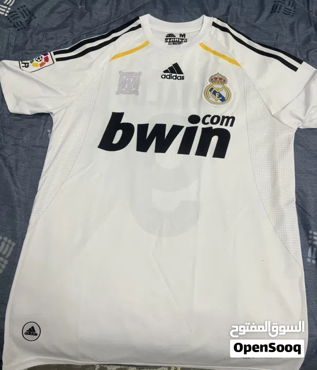 “Real Madrid 2009/10 Ronaldo Shirt – White Medium Good Condition”