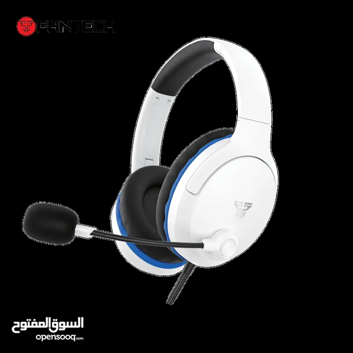 FANTECH MH89 VALOR II Multi-Platform Gaming Headset سماعة فانتيك ابيض واسود