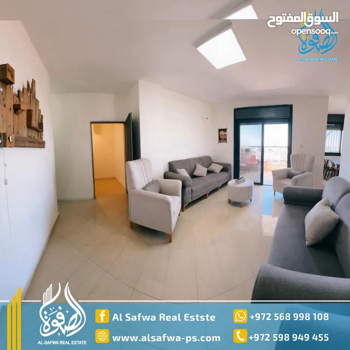 شقه مميزه مفروشه للايجار عين مصباح باطلالات مميزه قرب كروسان هاوس