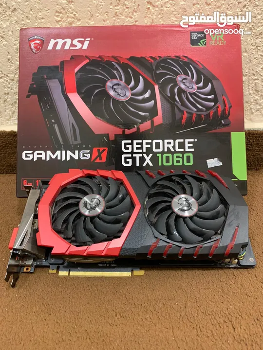 Msi & Asus available 1060 Ram 6gb graphics very good for