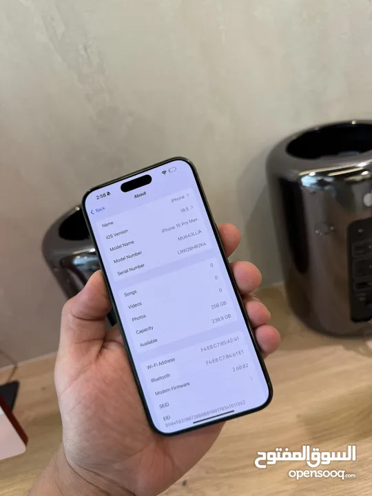 iPhone 15 Pro Max 256 E-Sim