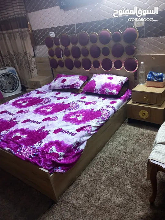 غرفت نوم  شبه جديده مافيها اي عيب كل شي واضح بل صور سعر 350 تلفون