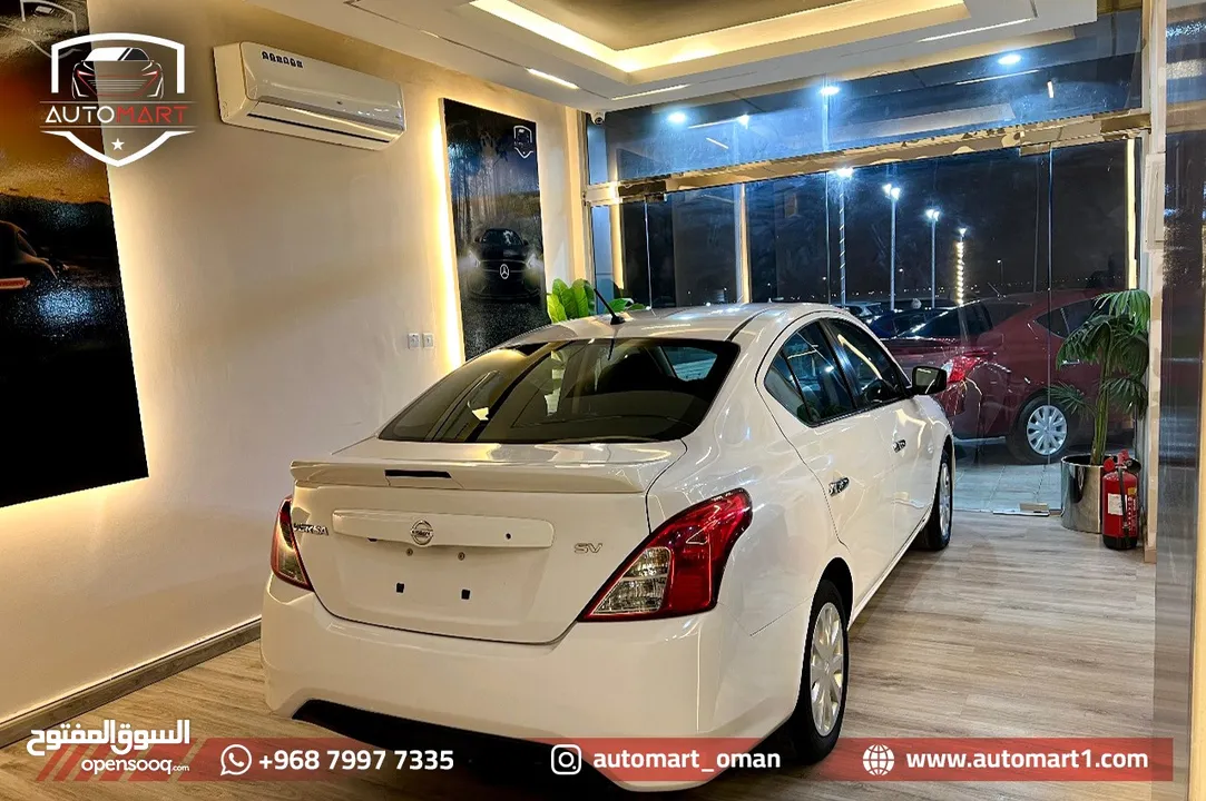 نيسان فيرسا 2019 SVسياره ممتازه قمه في النظافه شبه جديده --  NISSAN VERSA 2019 SV