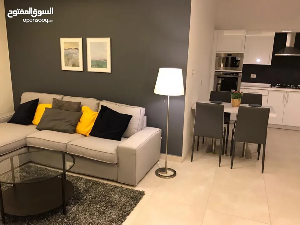 شقة فاخرة في - عبدون - مساحة 110 م غرفتين نوم وبلكونة (ID# : 7515)