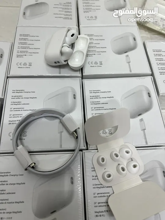 ماستر هاي كوالتي Airpods pro 2 مع    كفر هديه مكاننا بنفس مجمع 113     تخييل