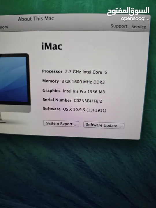 للبيع iMac ابل نظيفه جدا