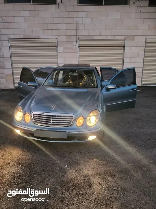 مرسيدس E270 ديزل فللل مسكره اضافات فتحة