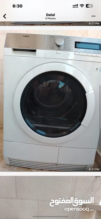 نشافه  AEG. نوع Protex Plus،  مجففة ملابس (dryer) من شركة AEG أو Electrolux