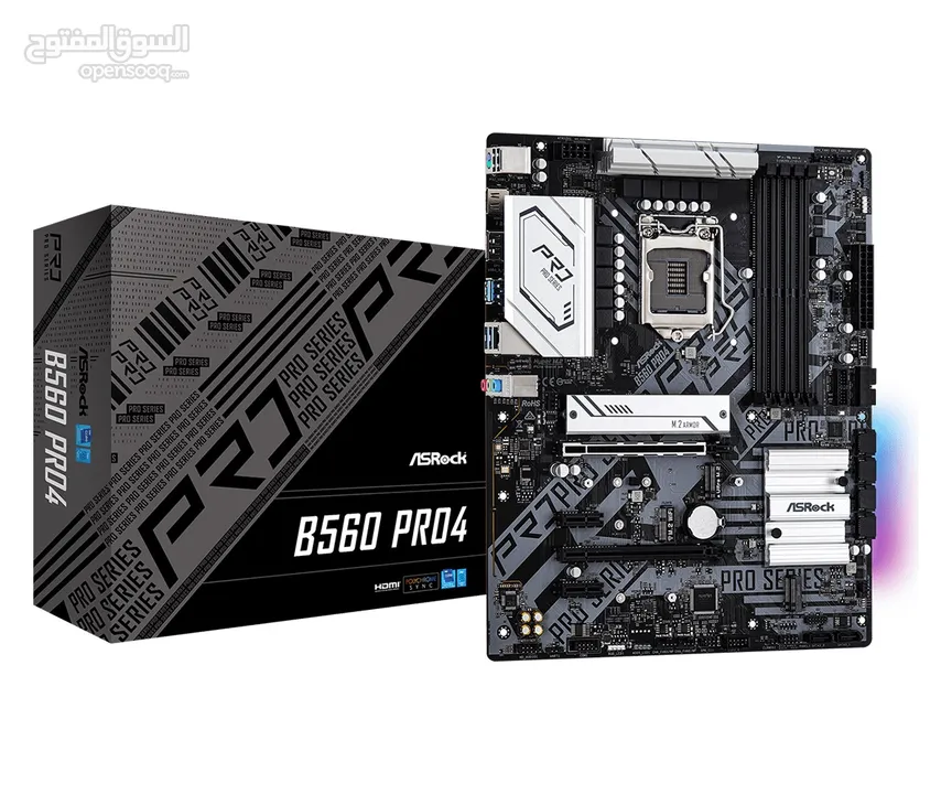 معالج i5 11400f مع بورد asrock b560pro 4