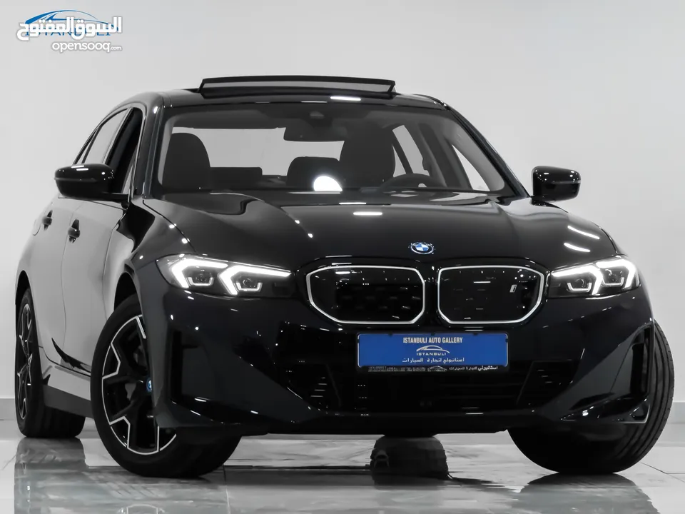 i3 eDrive 40L Night Kit 2024 - الفئة الاعلى-البطارية الاكبر-340حصان-بصمة باب